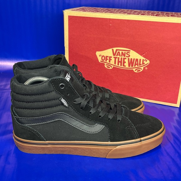 Vans Other - 🆕 Vans Filmore Hi Men’s Size 8 Women Size 9.5 Black/Brown Sneaker Fast Shipping